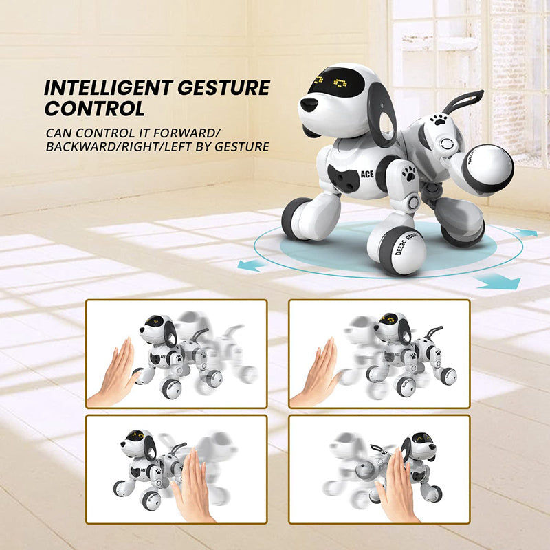 リモコン操作で歩くロボットドッグ