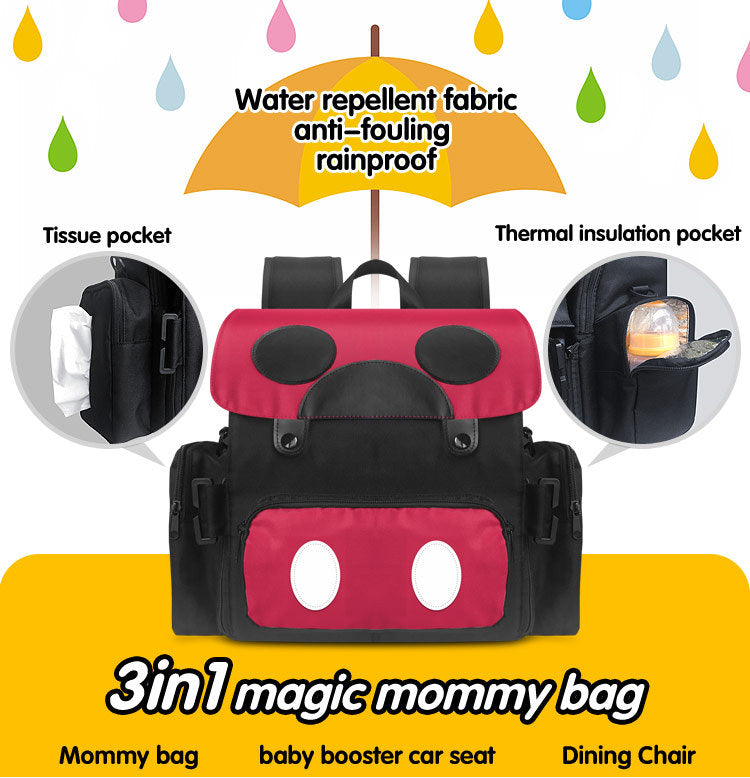 Mochila multifuncional de 3 vías