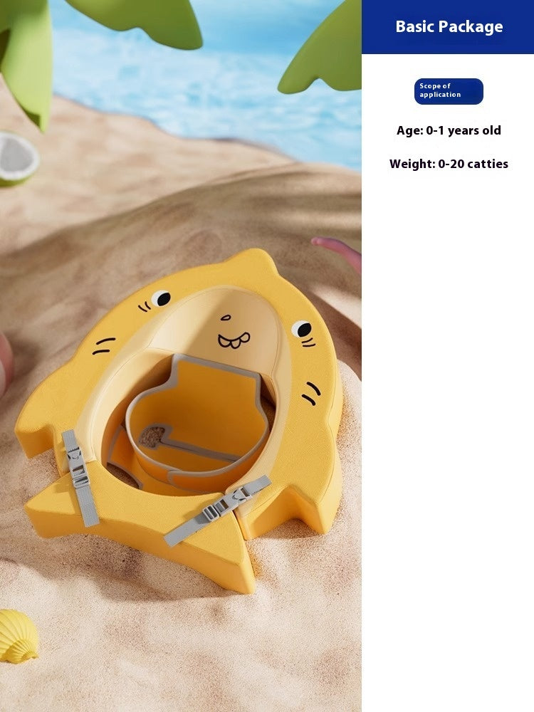 Anillo de natación para bebés con soporte lateral