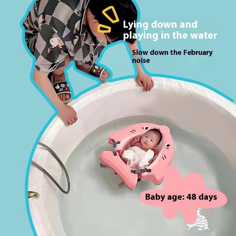 Anillo de natación para bebés con soporte lateral