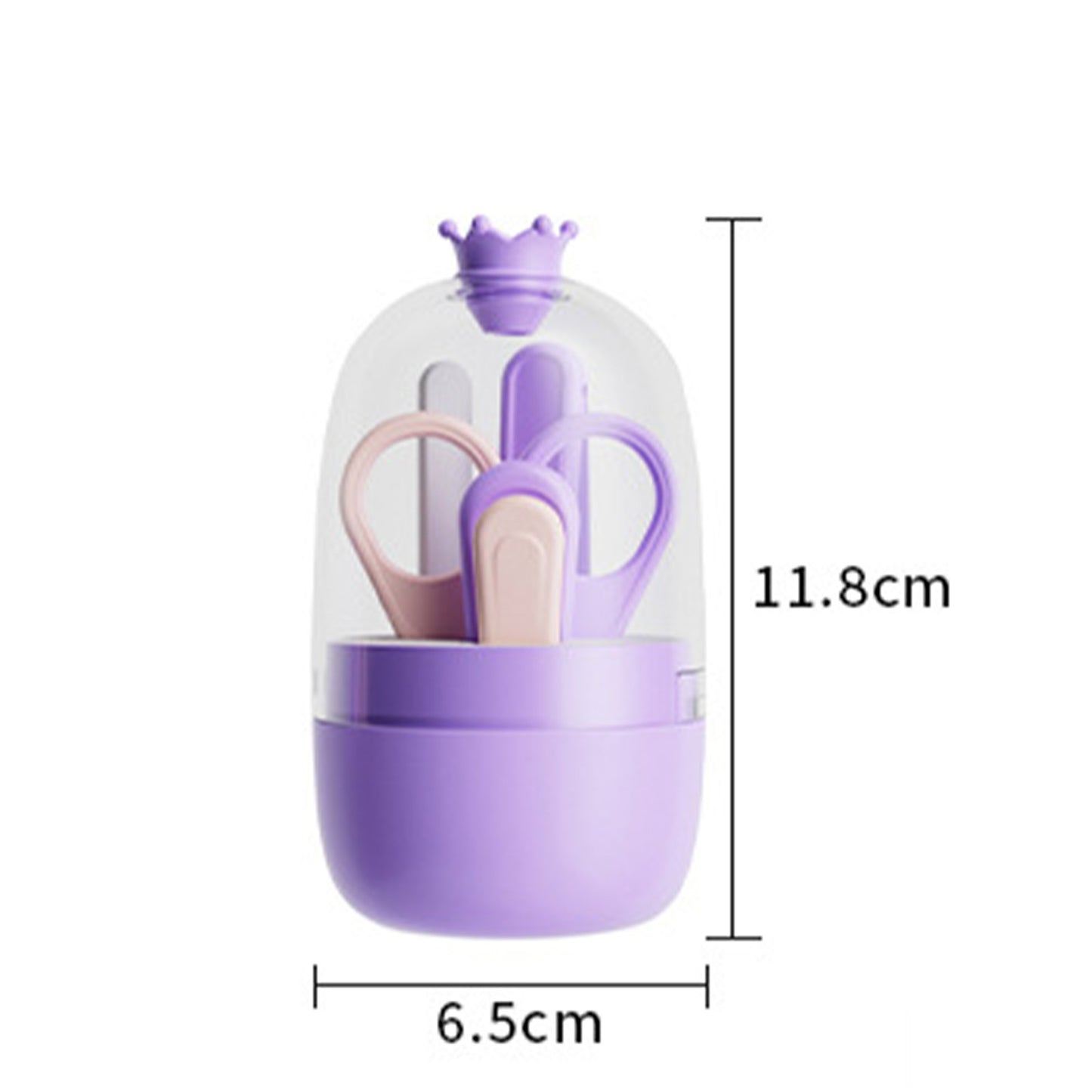 Set 4 en 1 para el cuidado de las uñas del bebé