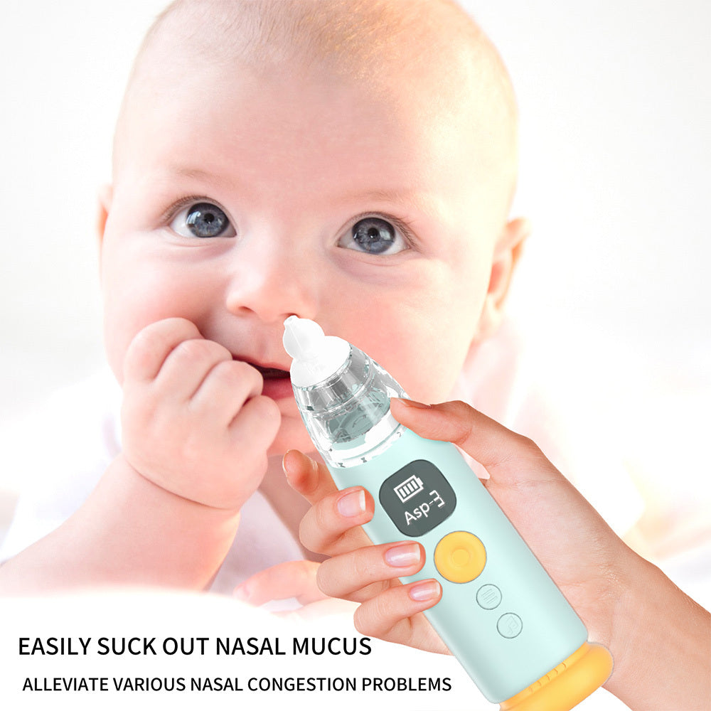 Limpador elétrico de bicos para bebês (sucção de 3 níveis)