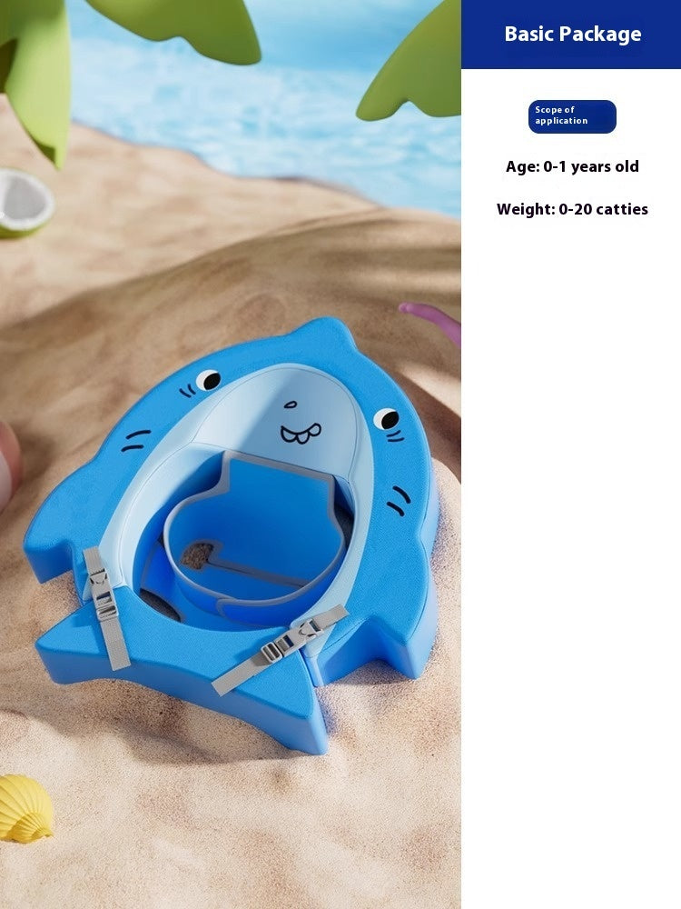 Anillo de natación para bebés con soporte lateral