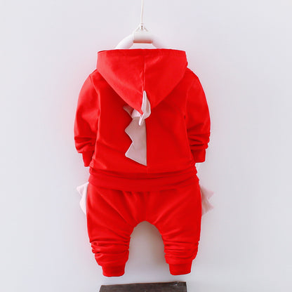 男の子用コットン子ども服