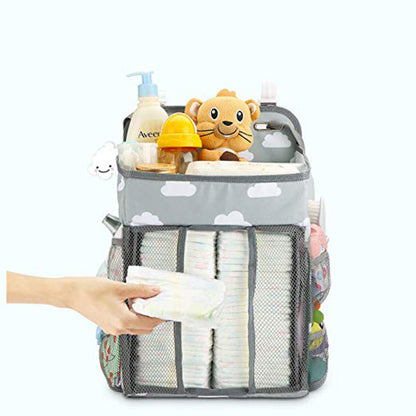 ベビーベッド用収納オーガナイザー
