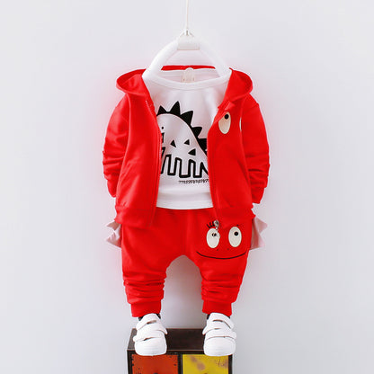 男の子用コットン子ども服