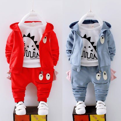男の子用コットン子ども服