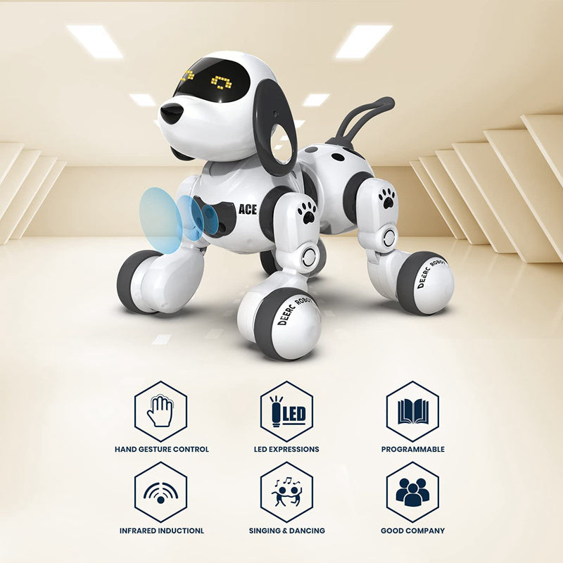 リモコン操作で歩くロボットドッグ